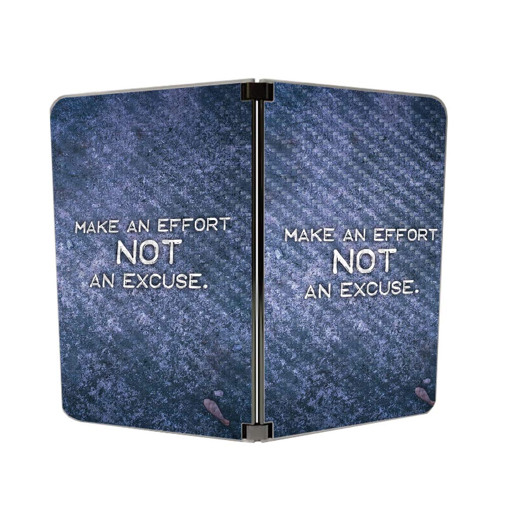 Carbon Fiber Skin for Microsoft Surface Duo - Durable Protective Cover for Work & Travel