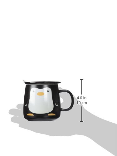 10.58oz Cute Penguin Ceramic Mug - Perfect for Tea, Coffee & Milk - Ideal Birthday & Christmas Gift - Great for Home, Office & Gifts