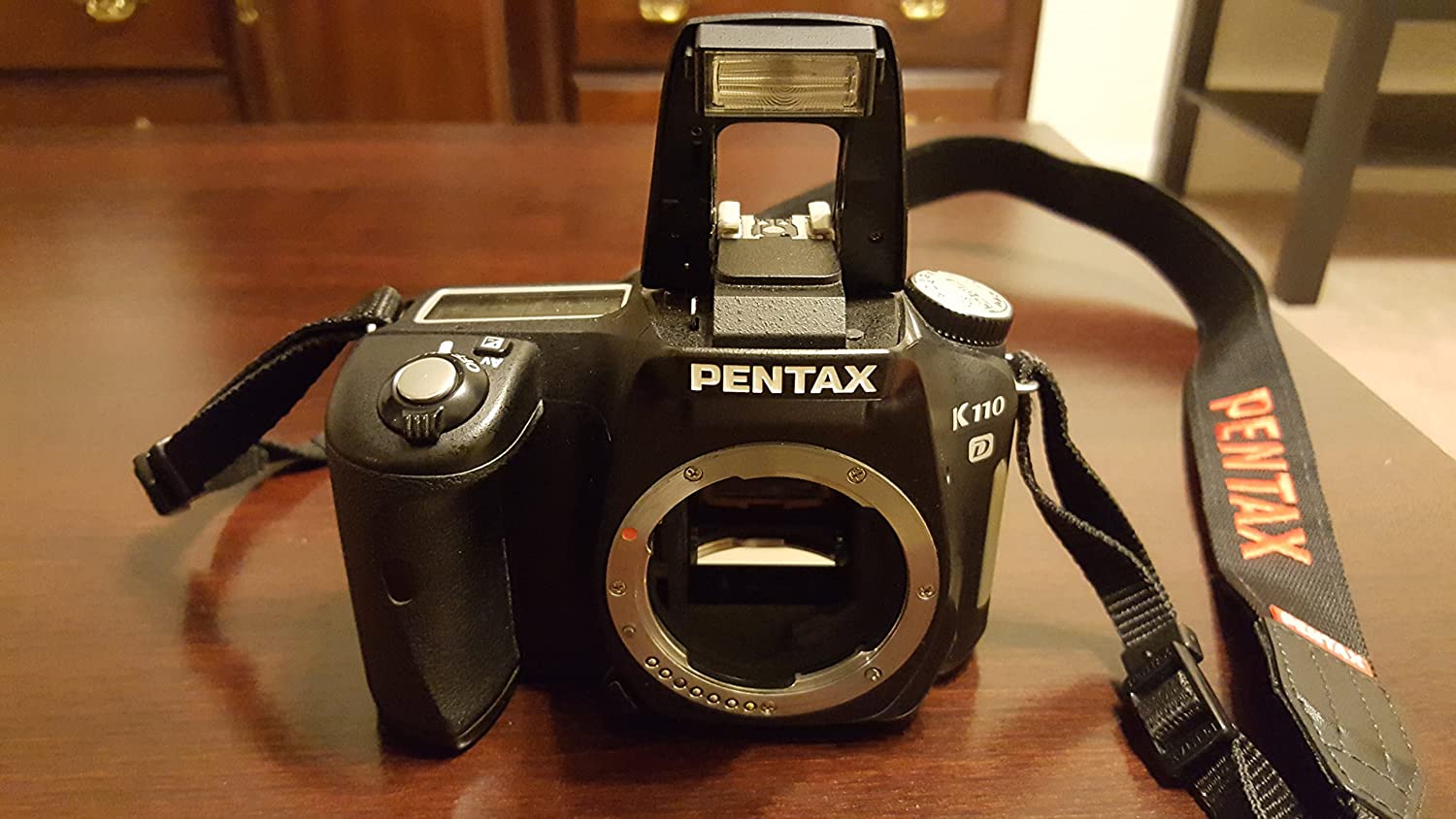 Pentax K110D 6.1MP Digital SLR Camera with 18-55mm f/3.5-5.6 Lens - Perfect for Photography Enthusiasts, Travel & Portrait Shots