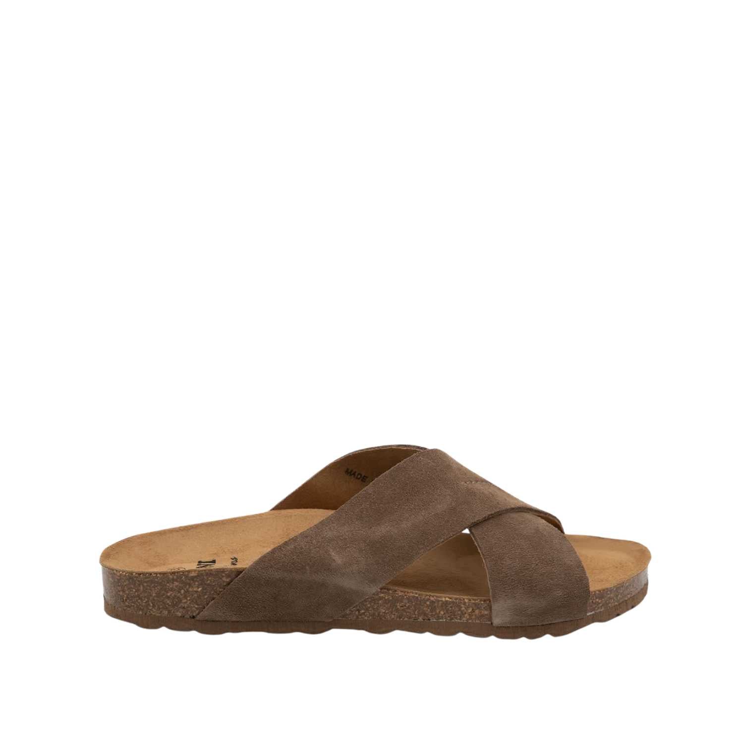 Men's Plain Leather Open Toe Bio Sandals - Comfortable & Breathable Summer Footwear for Beach, Pool & Casual Outings