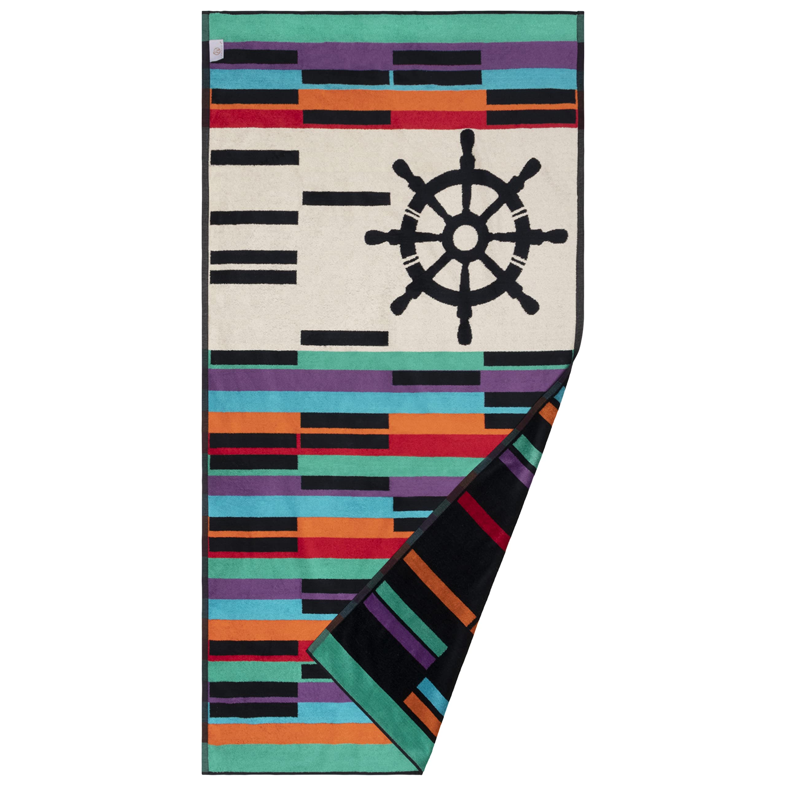 Premium Retro Spin Wheel Oversized Beach Towel - 35