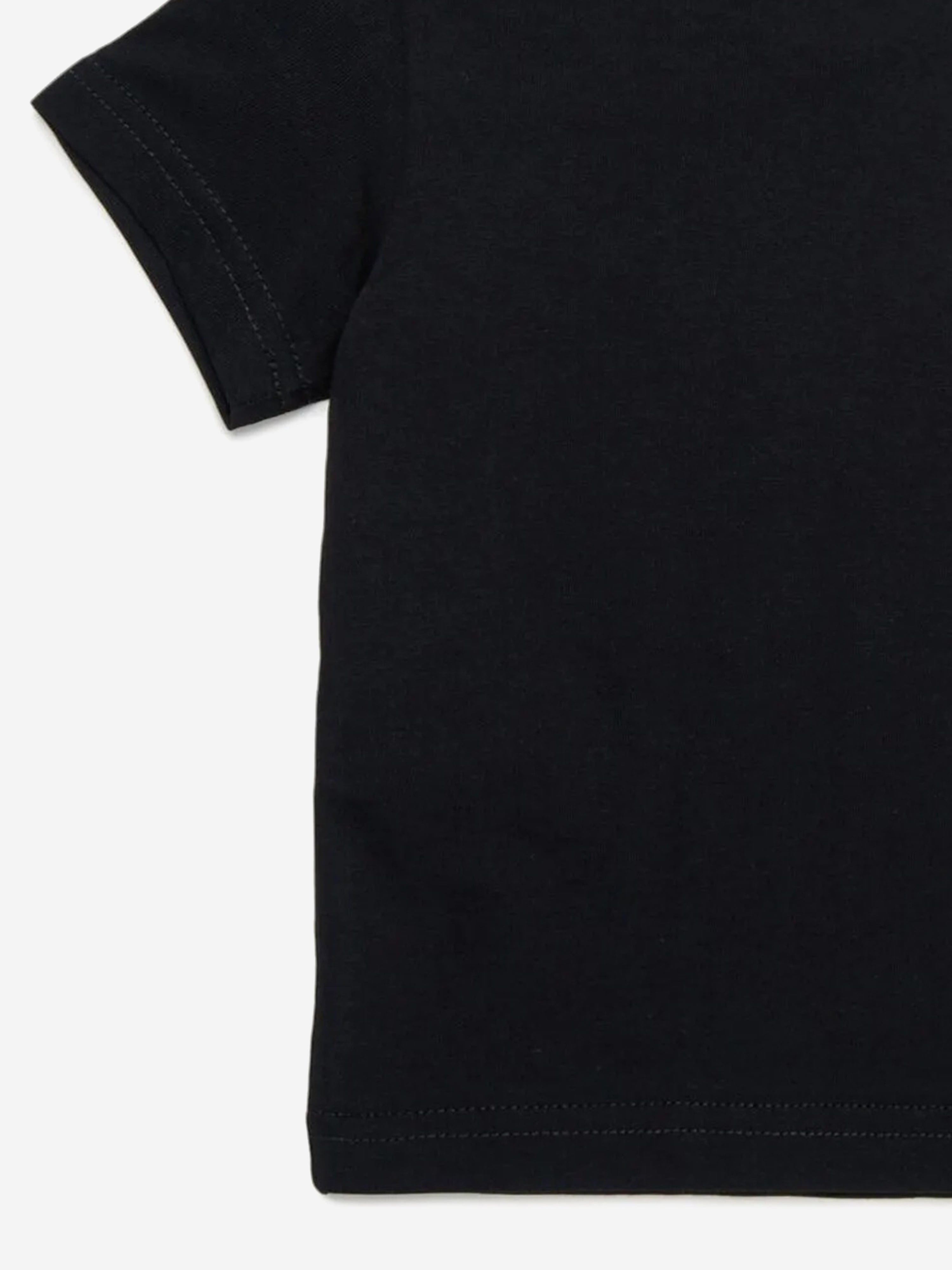 Black Baby Logo T-Shirt - Soft Cotton Comfort for Infants & Toddlers - Perfect for Playtime, Family Outings & Photo Shoots