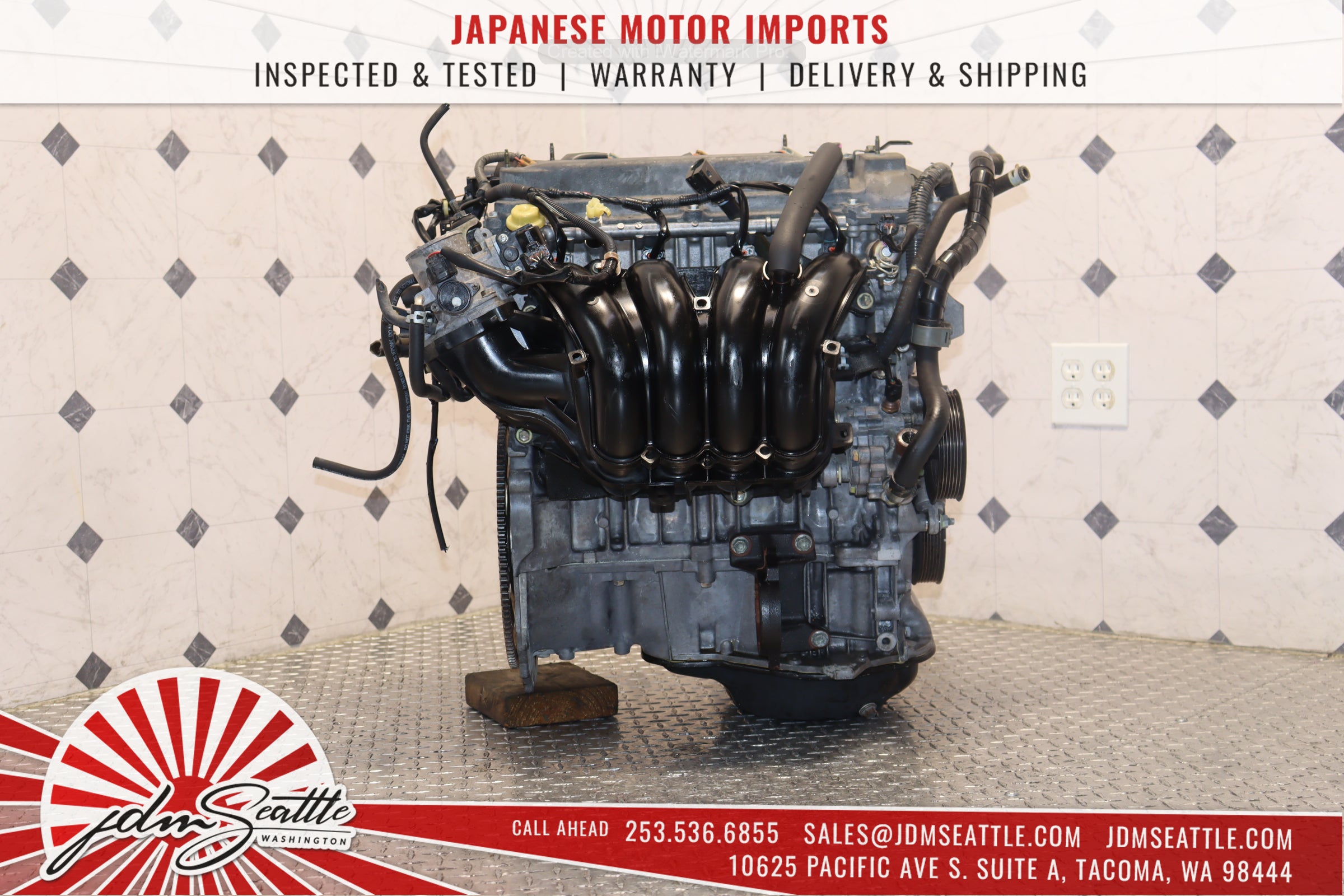 JDM 2AZ-FE Engine 2.4L for 2005-2010 Scion TC - Replacement Motor for Improved Performance | Perfect for Engine Swap & Car Restoration Projects