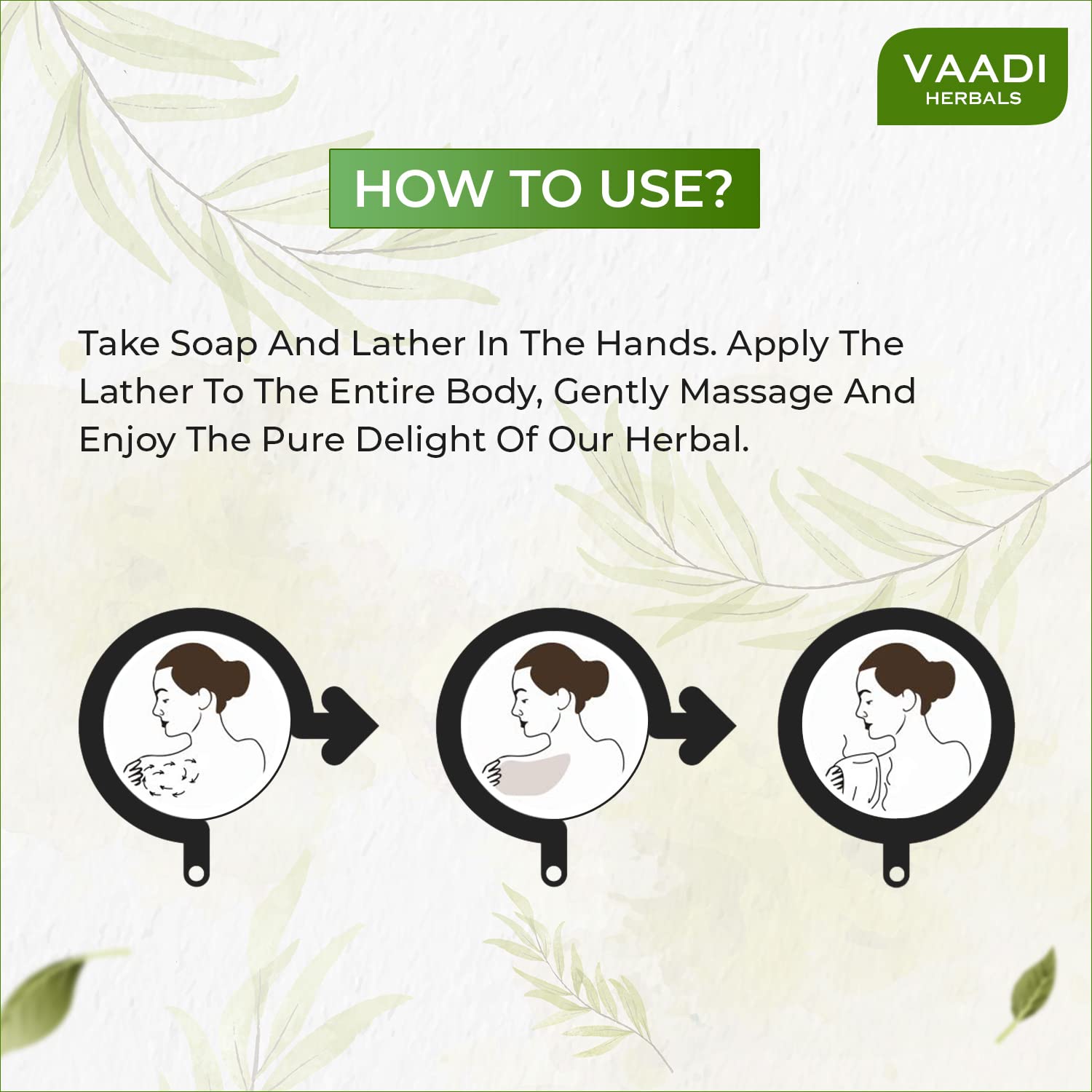 Vaadi Herbals Refreshing Lemon and Basil Soap - 75g Natural Handmade Soap for Men & Women | Exfoliating, Moisturizing & Aromatherapy | Perfect for Daily Use, Gifts & Spa Days
