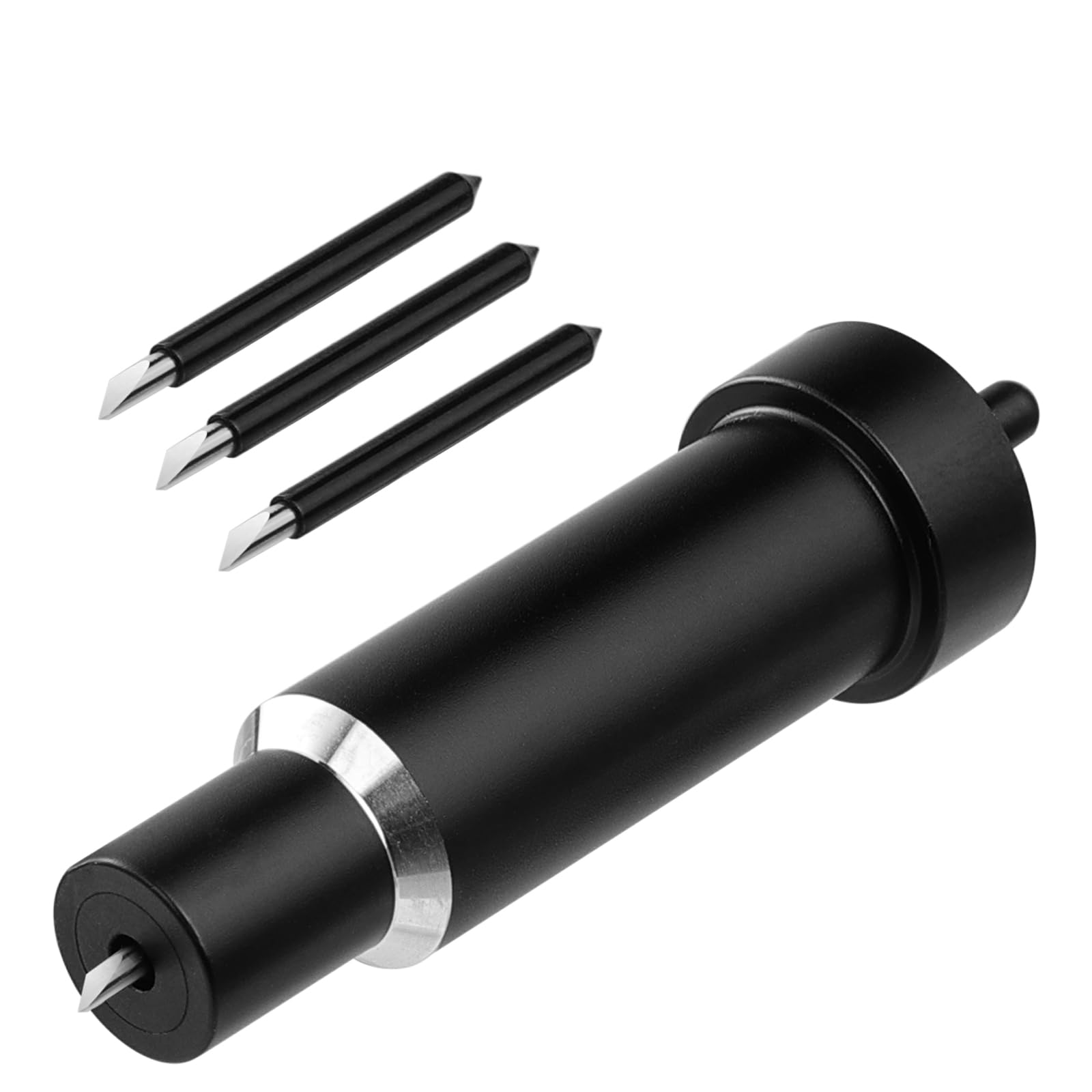 Explore Point Cut Blades for Cricut Maker 3/Maker/Explore 3/Air 2/Air/One - Deep Point Blade + Housing Set (3 Pack) for Cutting Thick Materials Like Craft Foam, Chipboard, Leather, Magnetic Sheets & Vellum - Perfect for DIY Projects, Scrapbooking & Crafting