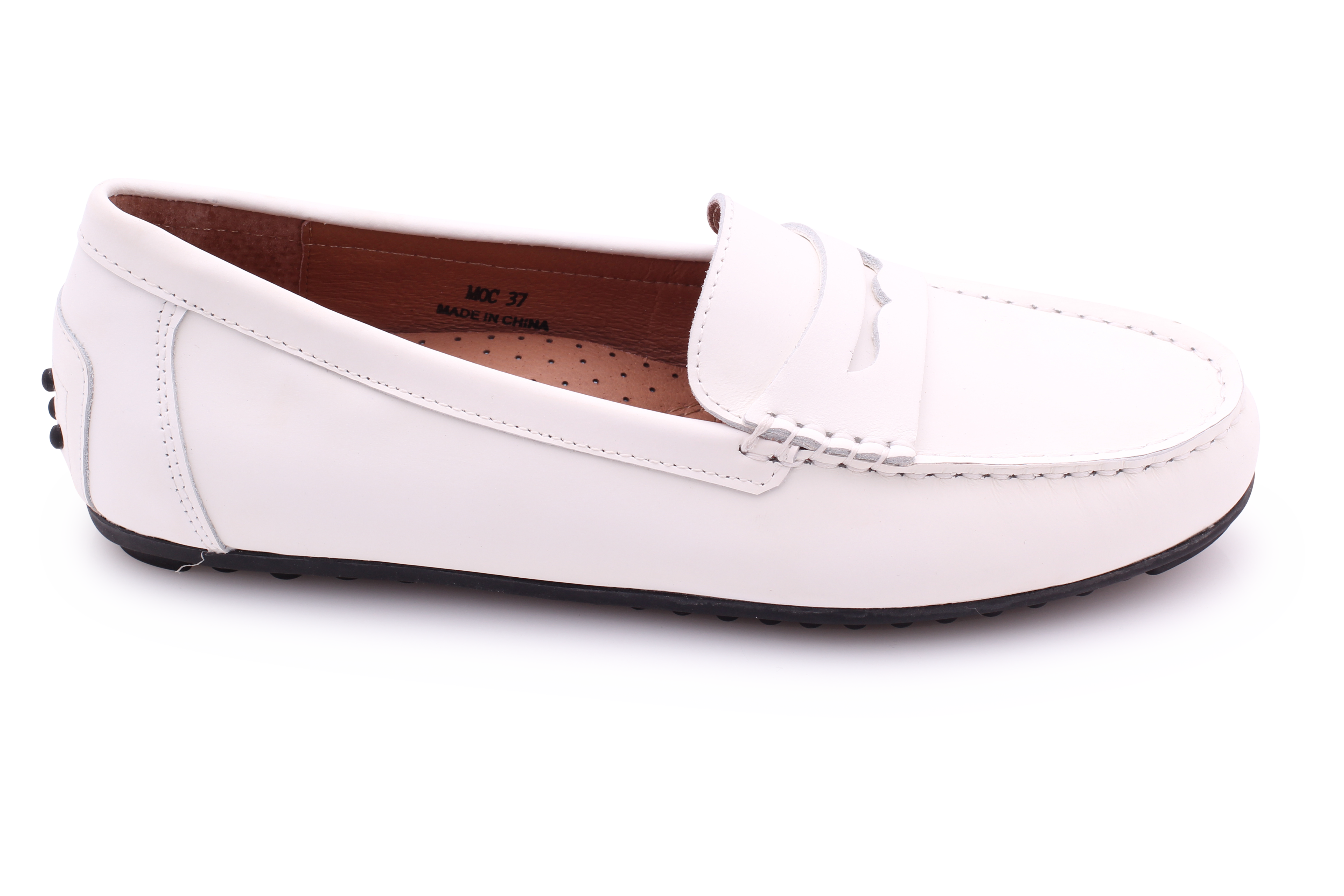 Lynette&Co Men's Genuine Leather Moccasin Slippers - Soft Indoor/Outdoor House Shoes for Comfort & Relaxation at Home, Office, or Travel