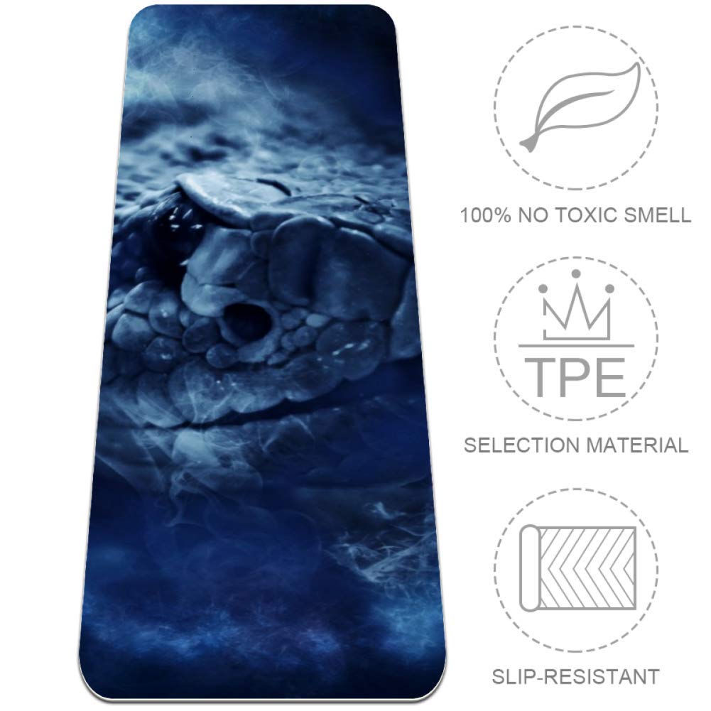LORVIES Eco-Friendly Non-Slip Cactus Pattern Yoga Mat - 72