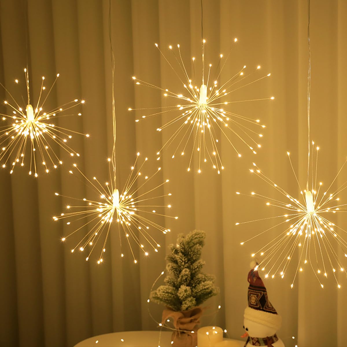 600 LED Copper Wire Fairy Lights - 10 Pack Waterproof Twinkle String Lights with 8 Modes for Christmas Decorations, Birthday Parties, Bedroom, Wedding & Outdoor Patio Lighting - Perfect for Holiday Decor, Garden Parties and Cozy Ambiance