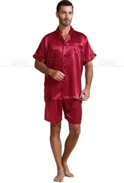 Till Morning Hour Men's Pajama Set - Soft Cotton Sleepwear for Men, Comfortable Lounge Pajamas for Nighttime & Relaxing at Home