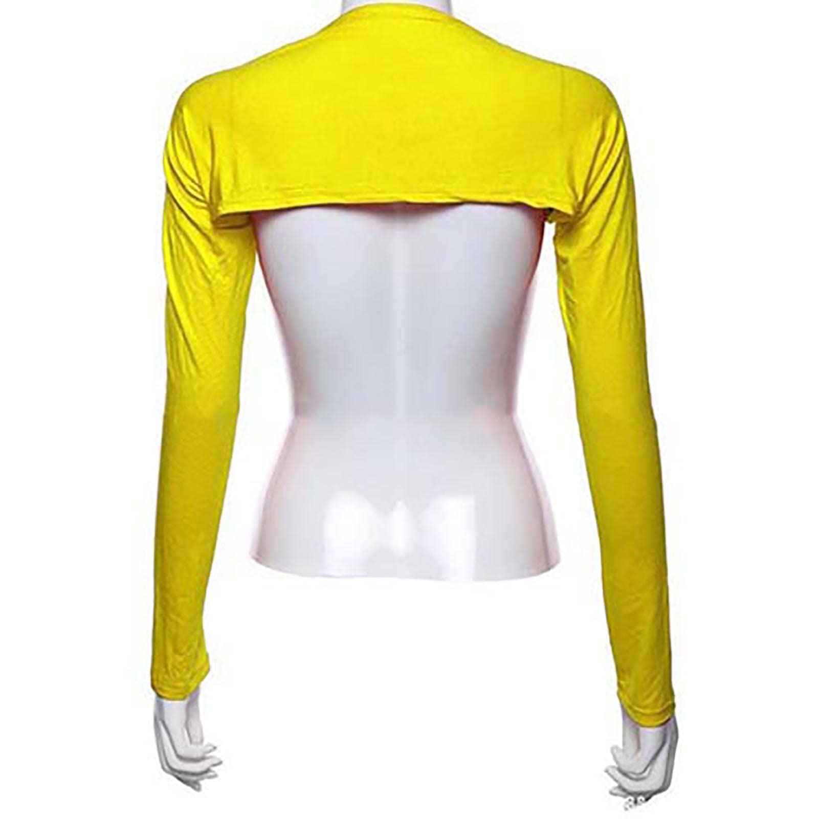 Remorui Fashion Scarf for Women - Summer Lightweight Shawl Wrap with Sleeves - Yellow Shoulder Cover for Warmth - Perfect for Outdoor Activities, Travel, and Office Wear