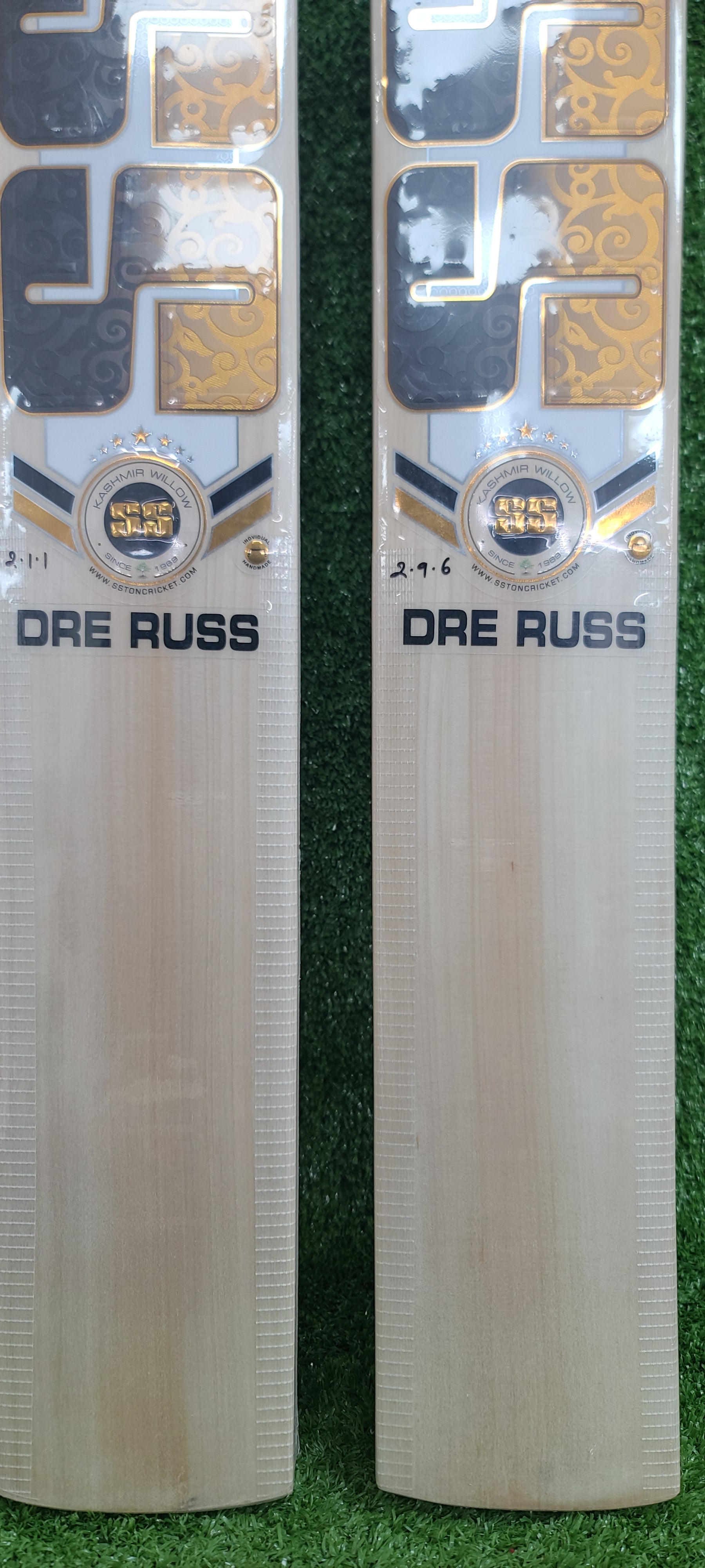 Andre Russell Kashmir Willow Cricket Bat - Premium Cricket Bat for Power Hitting, Practice & Matches - Perfect for Cricket Enthusiasts & Professional Players