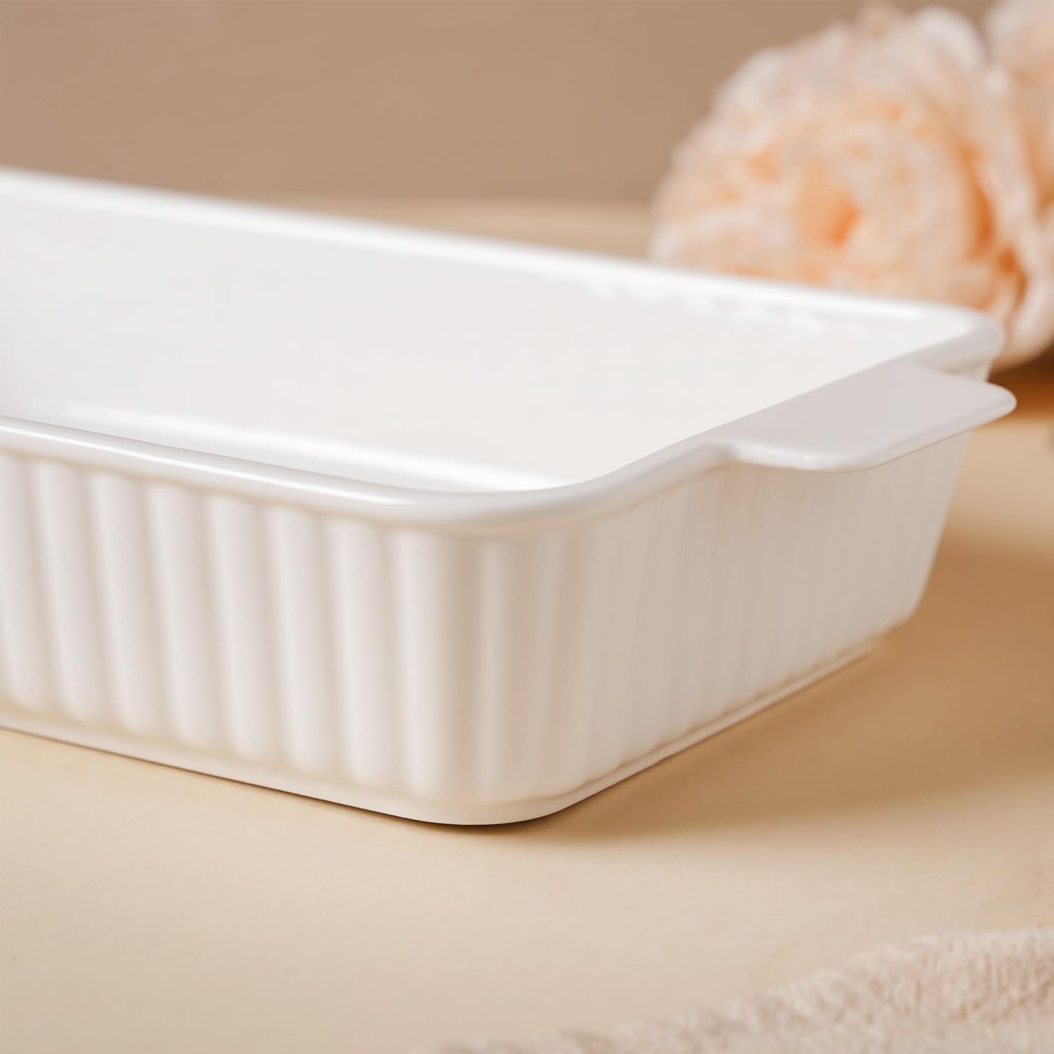 9x13 Ceramic Casserole Dish - Oven Safe Bakeware for Lasagna & Kitchen Decor Gifts