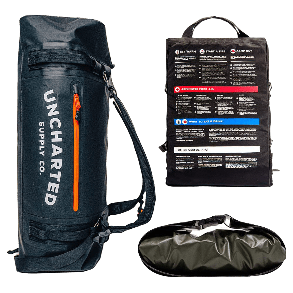 Flood Prep Premium - Emergency Flood Preparedness Kit for Home & Car | Waterproof Gear, Survival Essentials | Perfect for Hurricanes, Storms & Natural Disasters