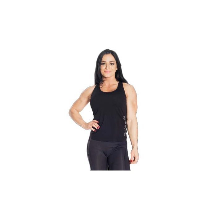Better Bodies Seamless Mesh Tank Top for Women - Breathable Workout Shirt, Comfortable Gym Wear & Yoga Clothing (Black) - Perfect for Fitness, Running & Casual Outfits