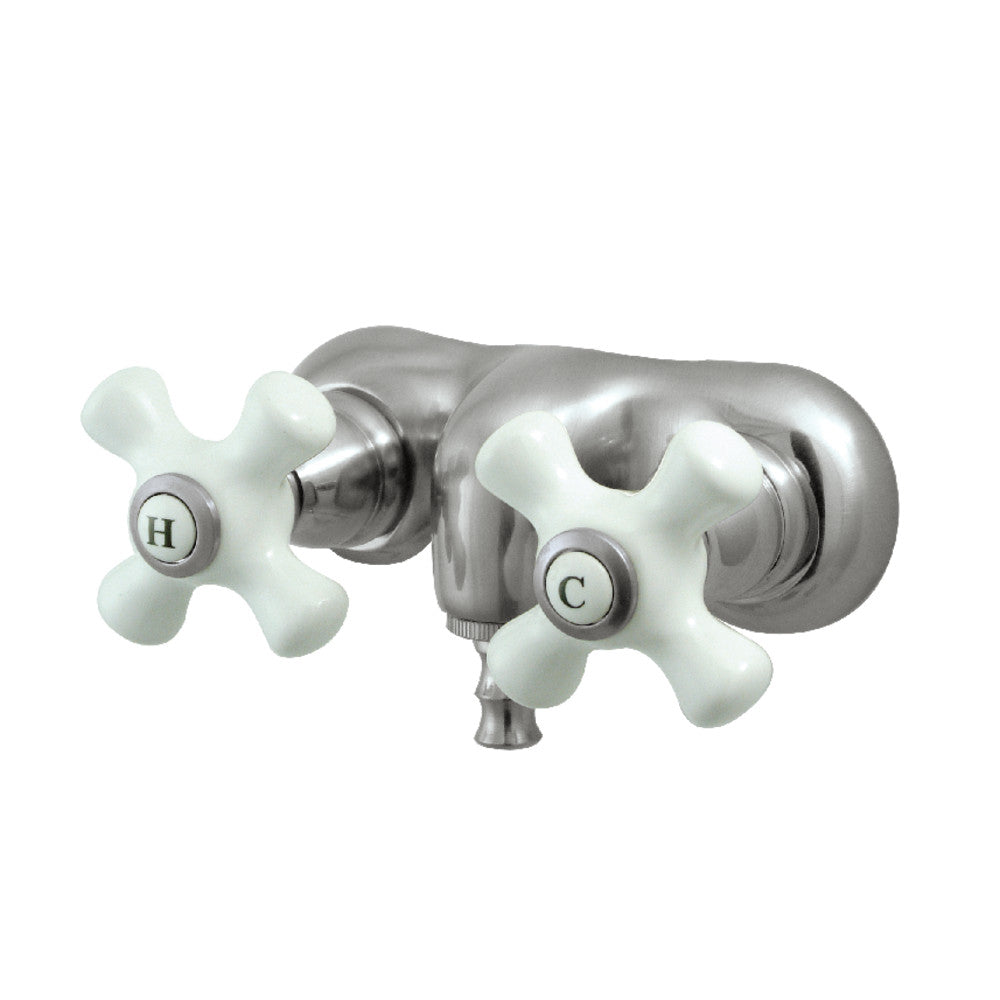 Kingston Brass CC50T1 Vintage 3-3/8 Inch Wall Mount Tub Faucet - Classic Bathroom Fixture for Traditional & Farmhouse Style Homes | Perfect for Clawfoot Tubs & Freestanding Bathtubs