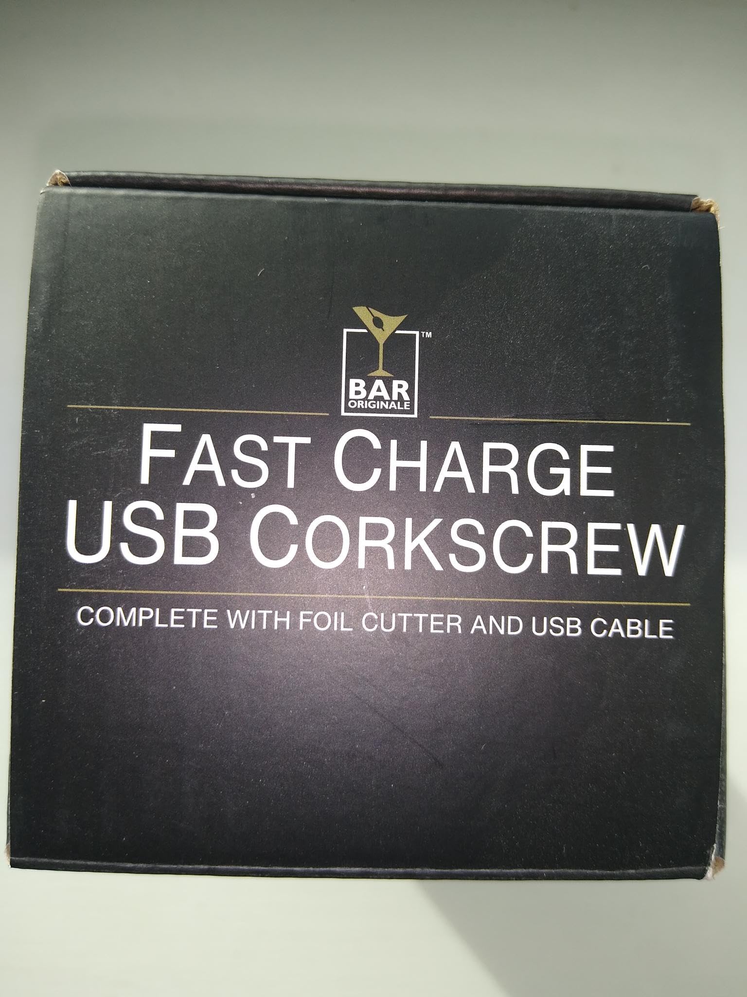 Original Bar Fast Charge USB Electric Wine Bottle Opener - Perfect for Home, Parties, and Restaurants