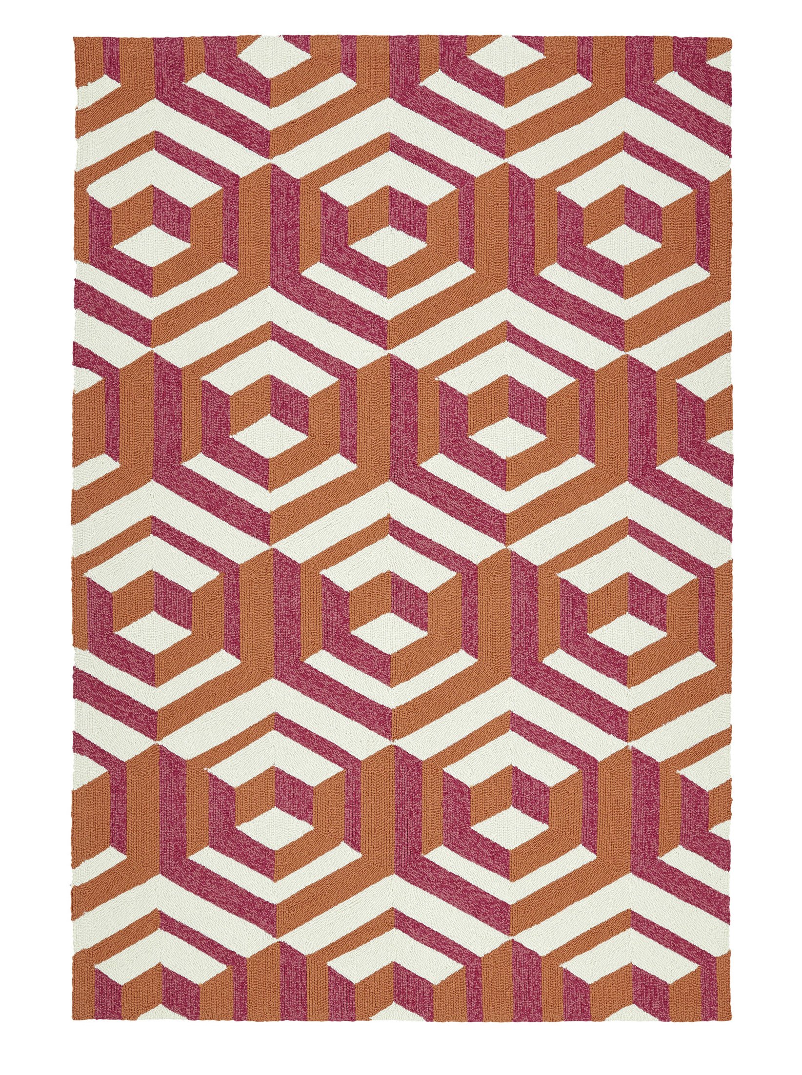 Kaleen Rugs Escape Indoor/Outdoor Area Rug - 5' x 7' 6