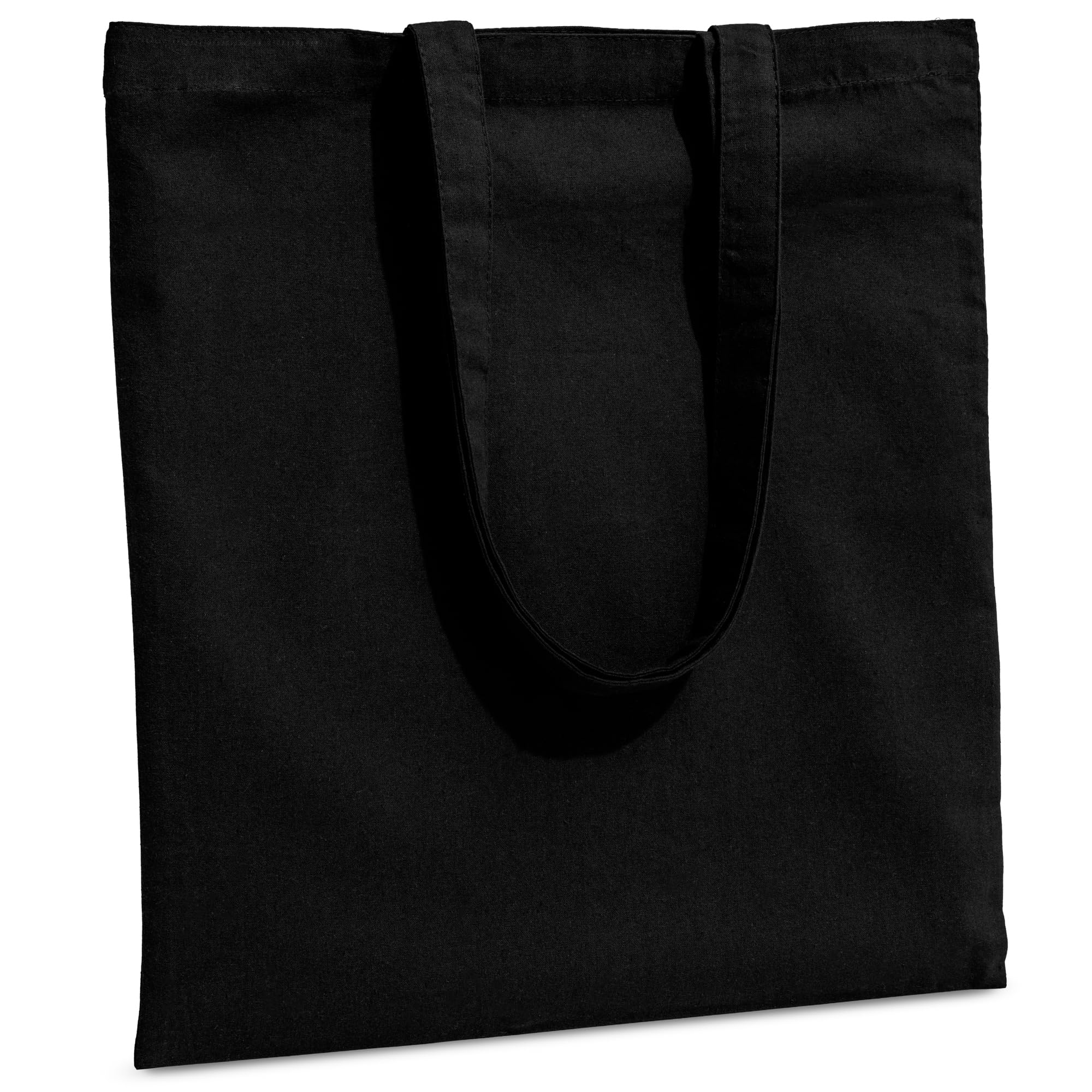Eco-Friendly Organic Cotton Canvas Tote Bags Bulk - Reusable Shopping Bags for Groceries, Beach & Everyday Use | Carrywell (Not Made in China)