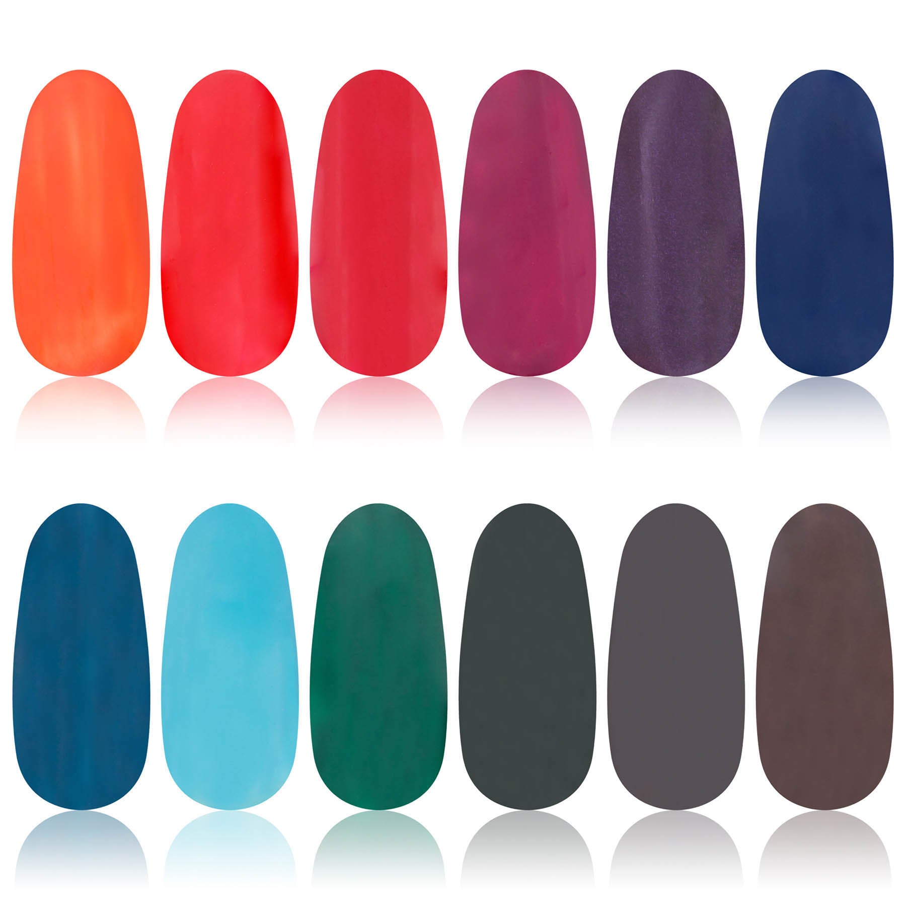 12 Colors Long Lasting Nail Polish Set - Non-Toxic Quick Dry Nail Lacquer Kit for Women, Perfect for Manicures, Pedicures & Nail Art Designs at Home or Salon