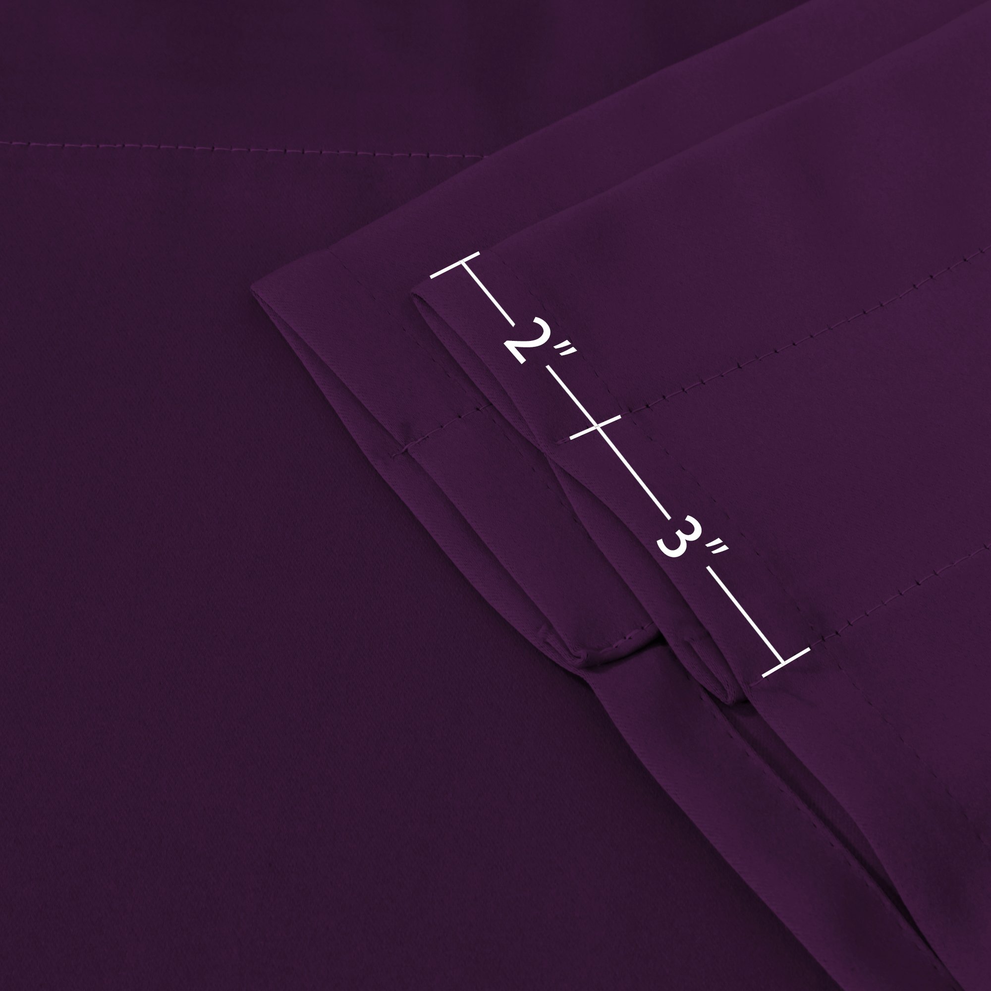 Blackout Window Valance Curtains - 52