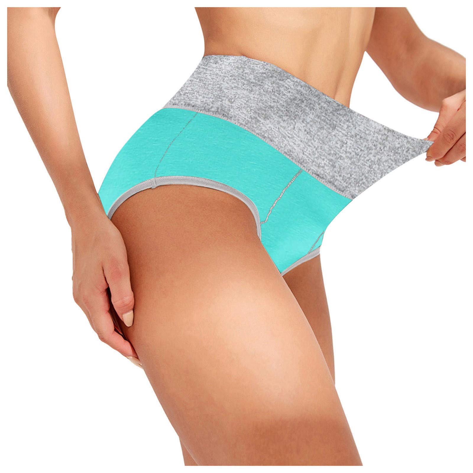 **Plus Size Cotton Underwear for Women - Comfortable Patchwork Briefs & Panties - Perfect for Everyday Wear, Lounge & Sleep**