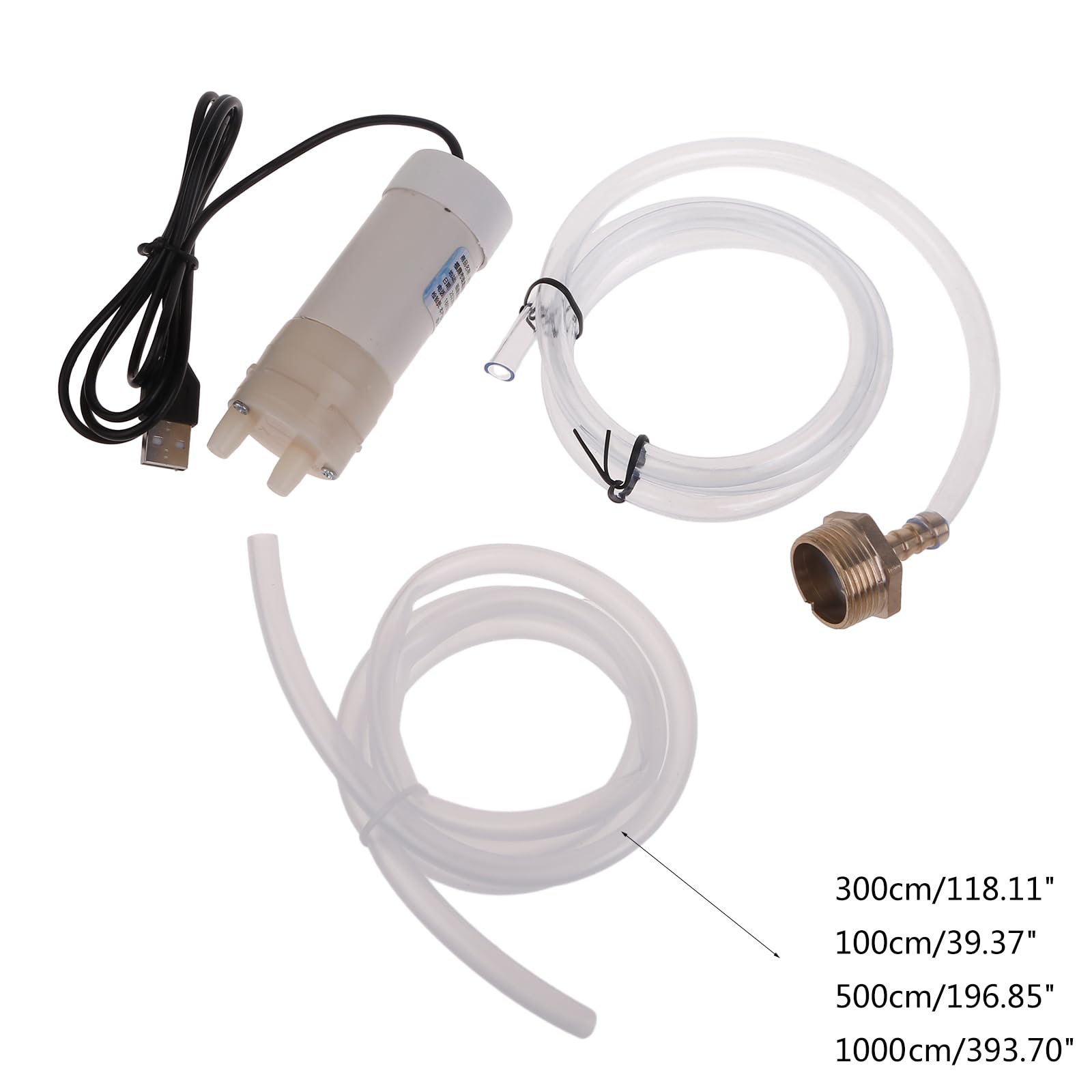 Azxcvbnm Small USB Water Pump for Balcony & Floor - 6mm Tubing (1/3/5/10m) | Perfect for Indoor Plants, Aquariums & Hydroponics