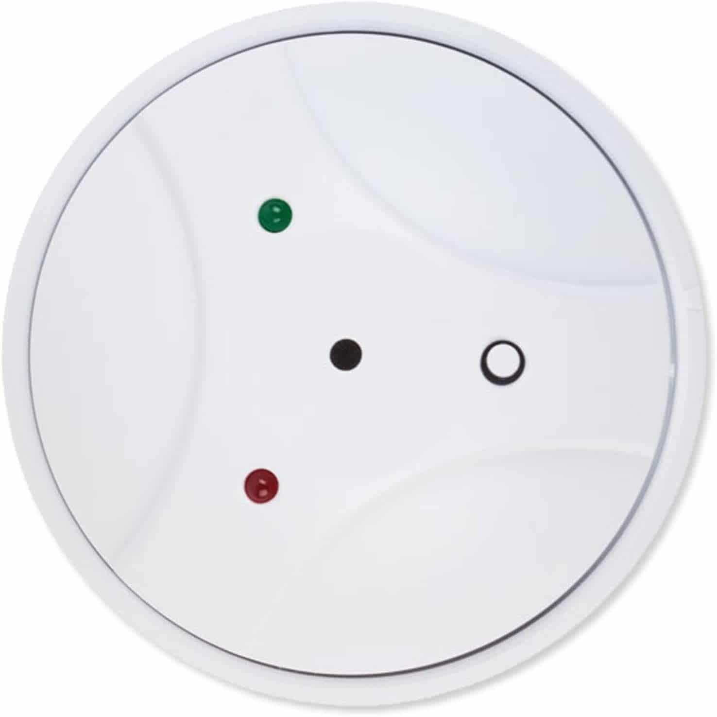 2Gig GB1 Wireless Glass Break Detector - ETL Certified, White - Home Security Alarm System for Windows & Doors - Perfect for Apartments, Offices & Smart Homes