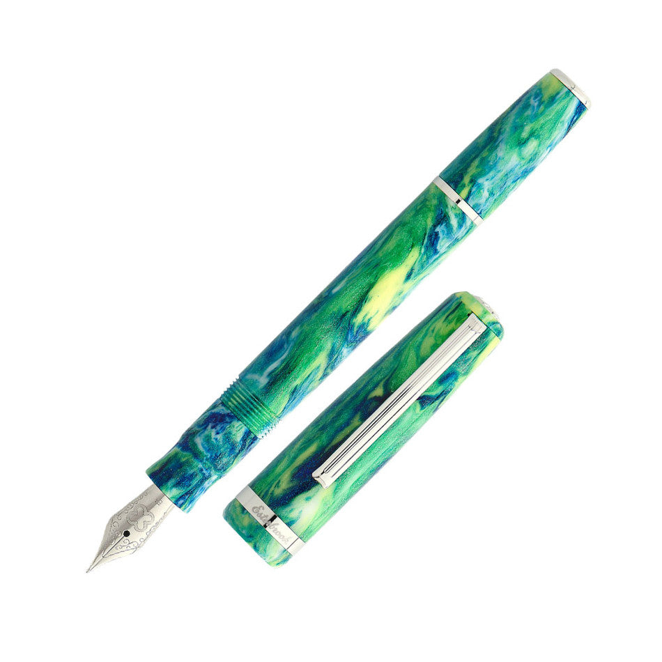 Esterbrook JR Pocket Limited Edition Fountain Pen Beleza with Palladium Trim - Premium Writing Instrument for Collectors, Calligraphy & Everyday Use