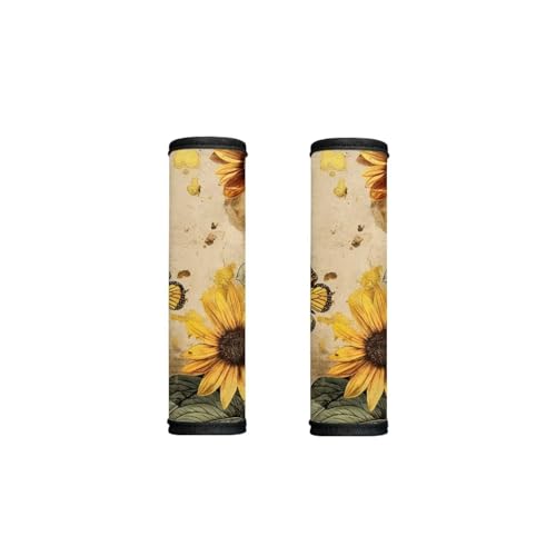Butterfly Vintage Sunflower