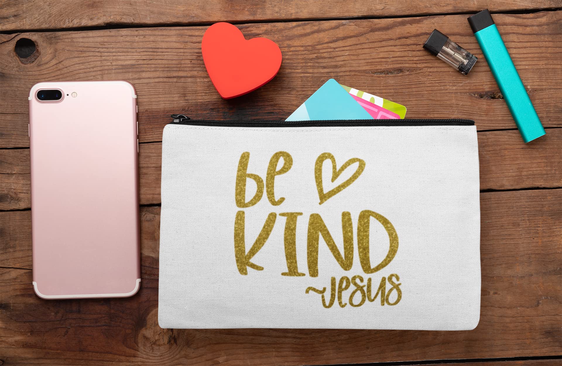 Be Kind Jesus Iron On Decal - Christian T-Shirt Transfer for DIY Crafts & Vinyl Applique - Positive Patch for Hats, Fabric & Clothing - Easy 5 Minute Iron-On in Neon Yellow Glitter - Perfect for Church Events, Youth Groups & Faith-Based DIY Projects