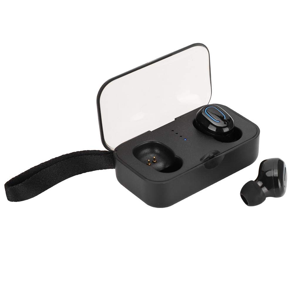 Sorand CVC Intelligent Noise Cancelling Bluetooth Earbuds - Wireless Mini Headset for iPhone, Android Smartphones & Computers - Perfect for Workouts, Commuting & Online Meetings