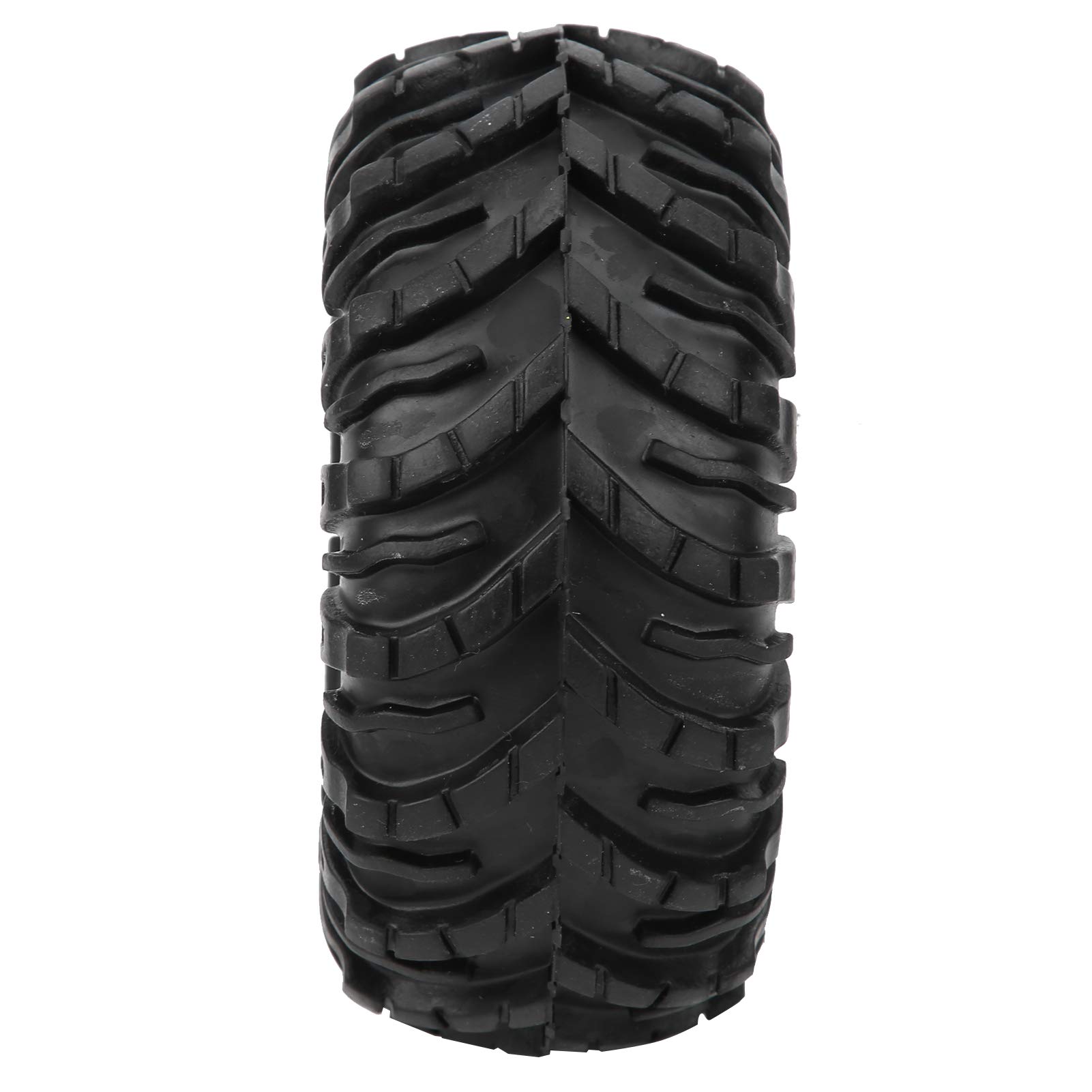 Premium 130mm RC Rubber Tires with Sponge Liner - Compatible with SCX10, TRX4, TRX6 & 1/10 Scale 2.2-Inch Wheel RC Cars - Durable Off-Road Crawler Tires for Rock Climbing, Trail Adventures & Competitive Racing