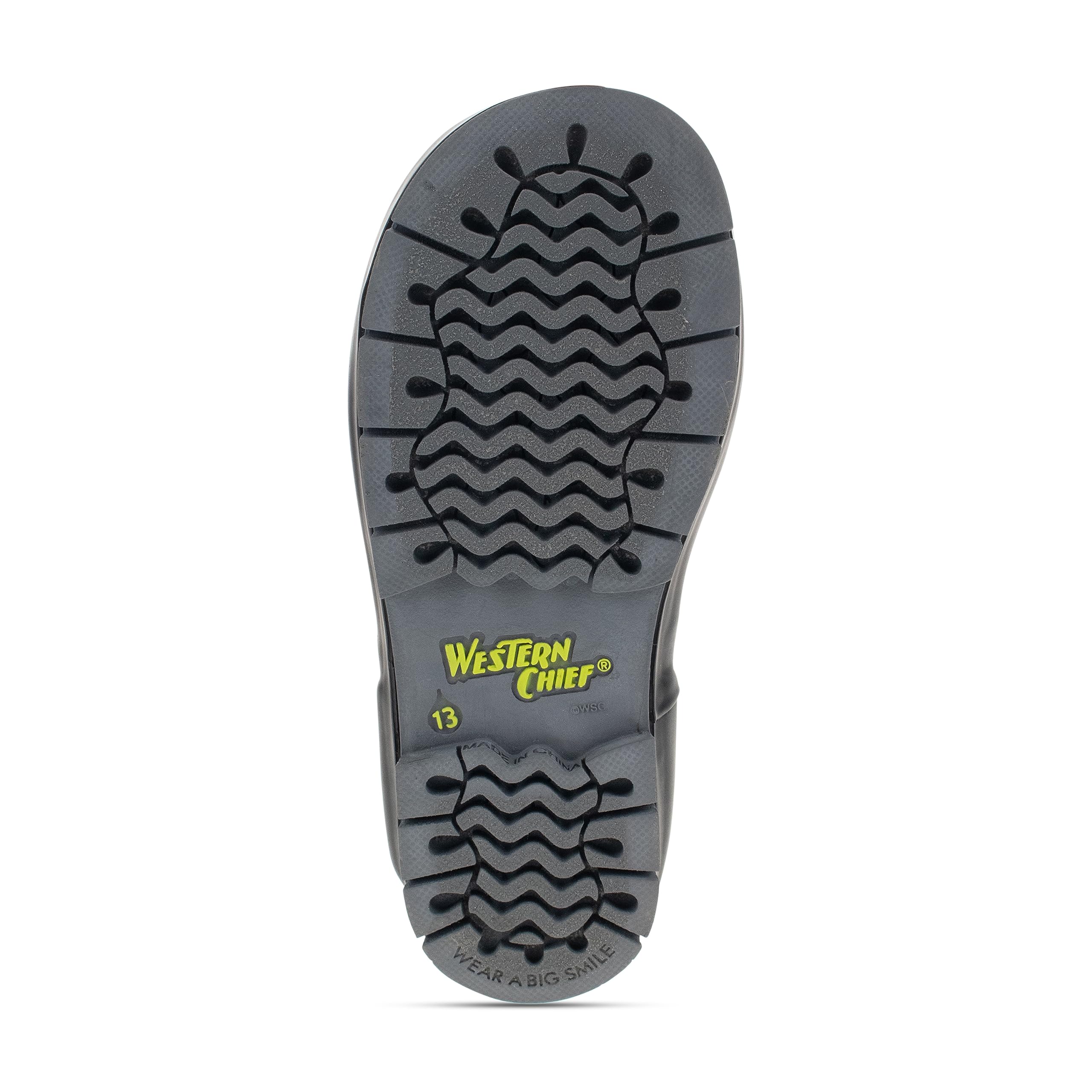 Western Chief Kids Puddle Patch Waterproof Rain Boots with Removable Patches - Perfect for Outdoor Play, Rainy Days & Muddy Adventures
