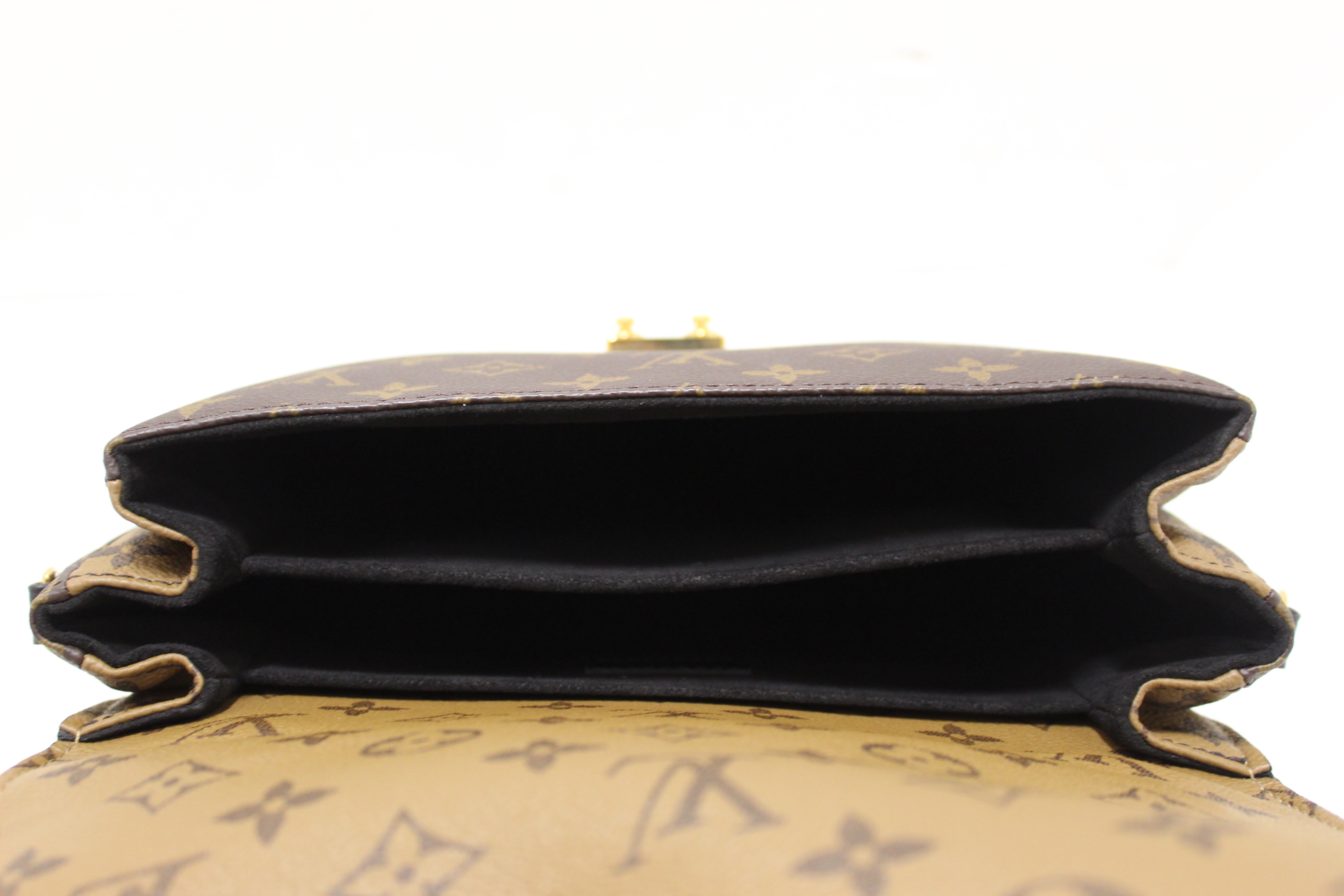 Authentic Louis Vuitton Monogram Reverse Pochette Métis Crossbody Bag - Luxury Designer Handbag for Women, Perfect for Work, Travel & Everyday Use