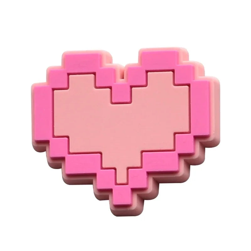 Pink Suitcase Shoe Charms for Crocs - Cute Clog Pins & Badges for Women, Men, Girls & Kids - Shoe Decorations & Accessories for Jeans, Sandals & Buckle Shoes - Perfect for Travel, Gifts & Fashion Styling
