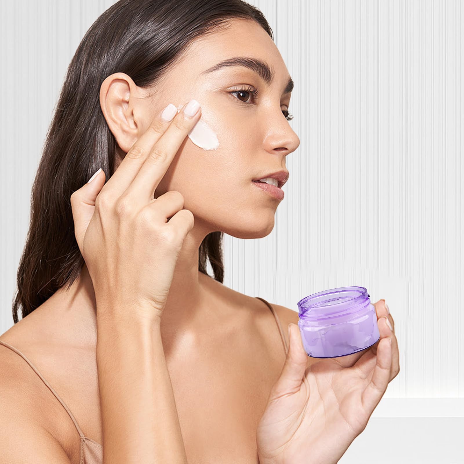 8PCS Leak-Proof Travel Bottles for Toiletries | TSA Approved Squeeze Bottles & Cream Jars with Flip Caps | Perfect for Carry-On Liquids, Shampoo, Lotion & Cosmetics | Ideal for Air Travel, Gym & Vacation