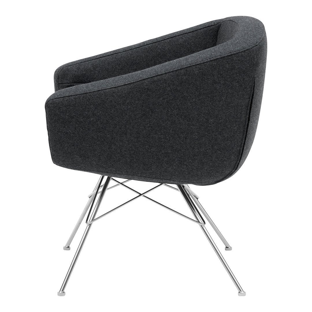 Aiko Lounge Chair - Modern Comfortable Accent Chair for Living Room, Bedroom, or Office - Perfect for Relaxing, Reading, and Lounging
