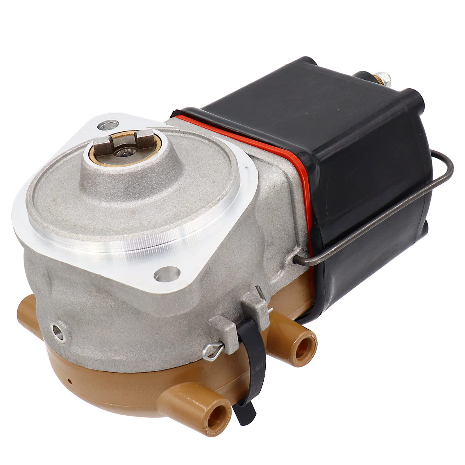 NENKUTEN 12V Ignition Coil Distributor Assembly for Ford New Holland Tractor 8N 9N 2N 4-Cylinder - Front Mount Complete Distributor Kit Replaces #9N12100 & 9N12024 - Perfect for Tractor Engine Repair & Restoration Projects
