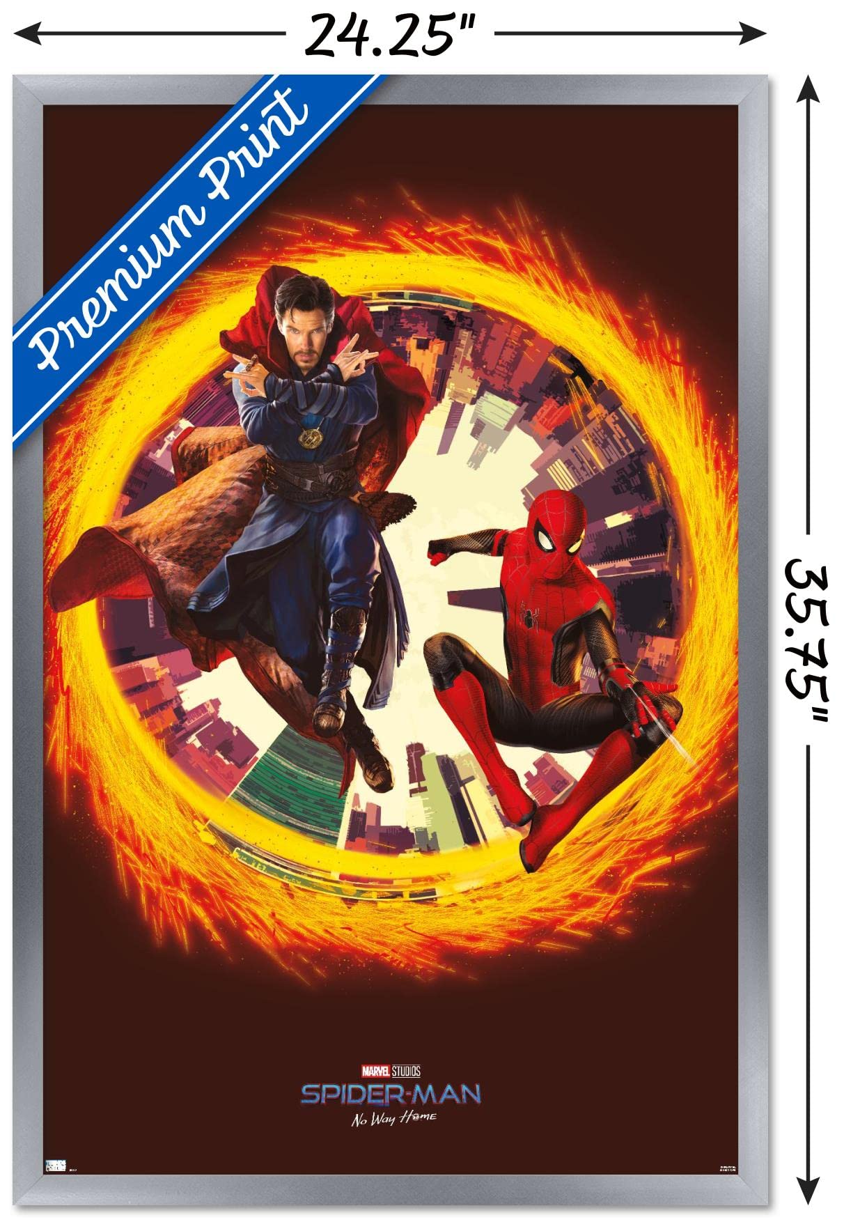 Trends International Marvel Spider-Man: No Way Home Sling Ring Wall Poster - 34