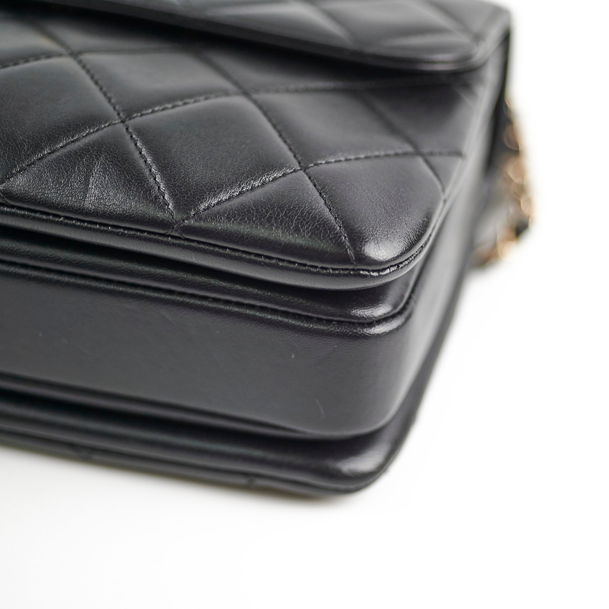 Chanel Trendy CC Small Flap Bag in Black - 24 Series with Removable Strap | Luxury Handbag for Women, Perfect for Parties & Evening Events