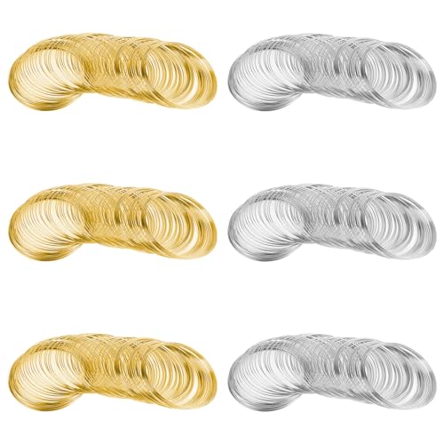 600Pcs-gold,white K