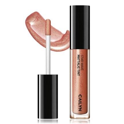 Cailyn Cosmetics Star Wave Metallic Lip Tint - Long Lasting Matte Liquid Lipstick with Shimmer Finish | Perfect for Parties, Date Nights & Special Occasions