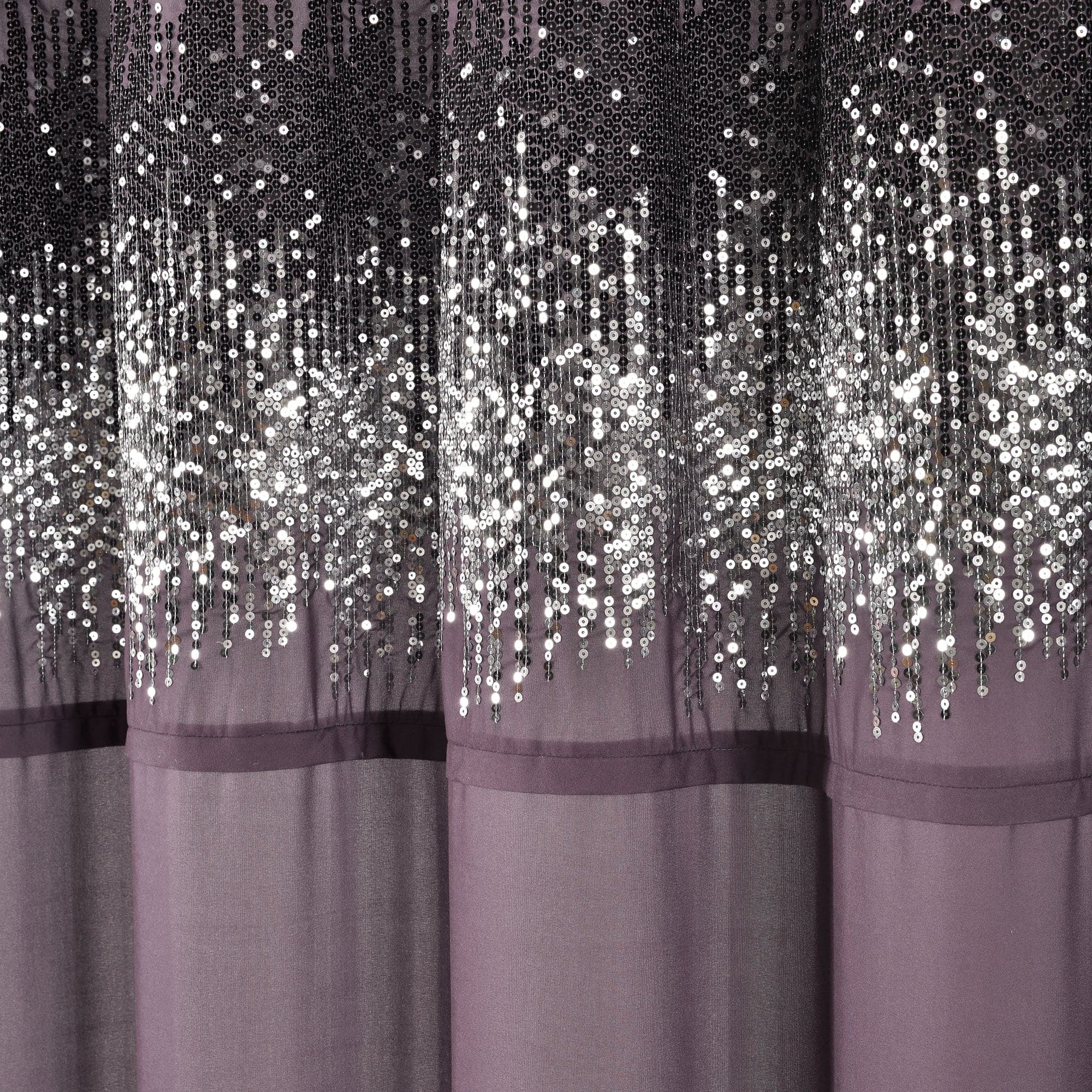 Sparkling Sequins Shower Curtain - Waterproof Bathroom Decor for Glamorous & Stylish Showers - Perfect for Home, Hotel, and Spa Use