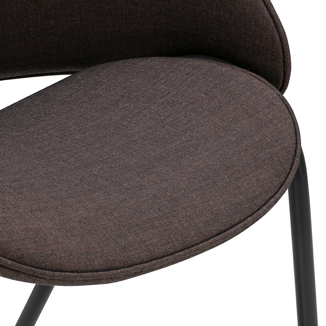 Folium Dining Chair - Modern Wooden Dining Room Chair with Cushion - Perfect for Kitchen, Dining Room, and Home Office