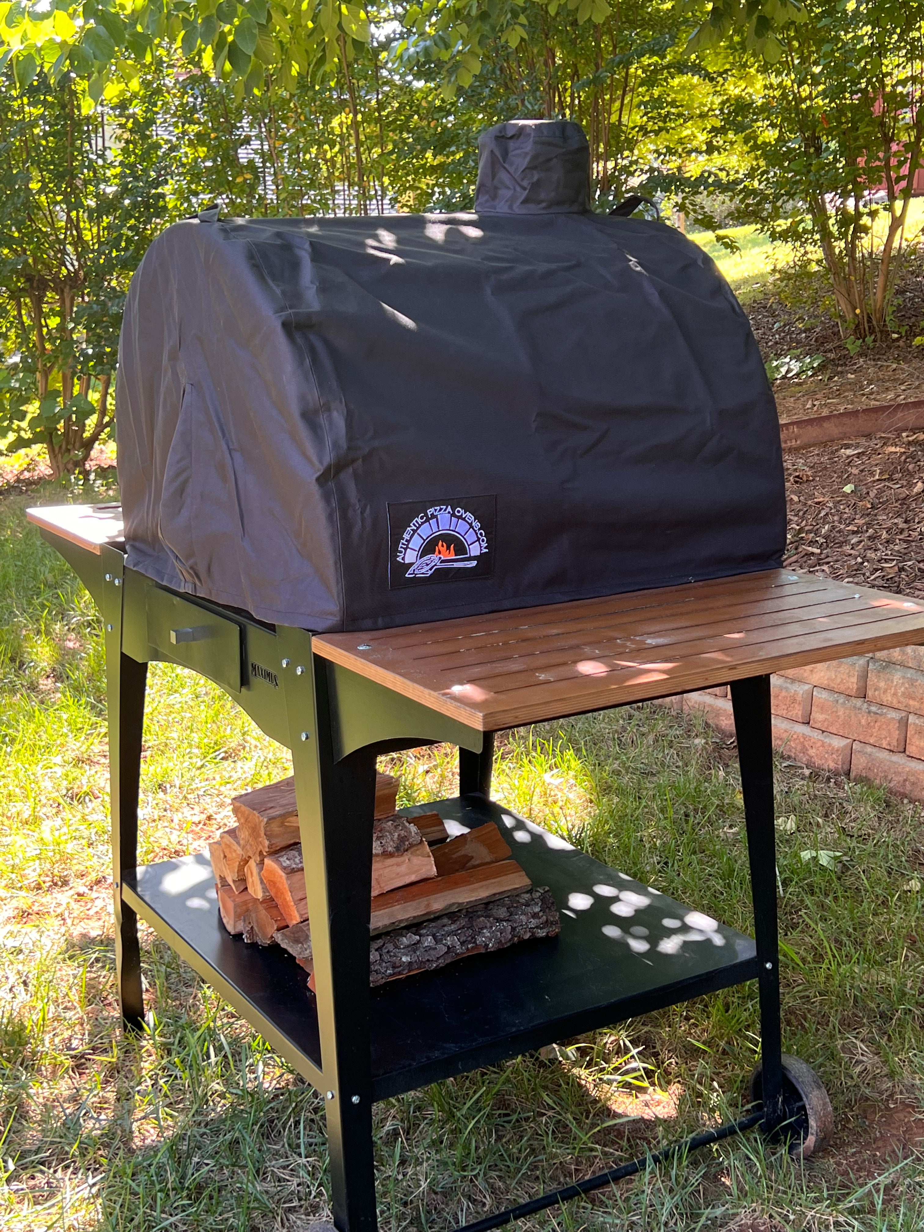 Prime Pizza Oven Cover - Waterproof & Heat-Resistant Protective Cover for Outdoor Pizza Ovens - Perfect for Backyard, Patio, and Camping Use