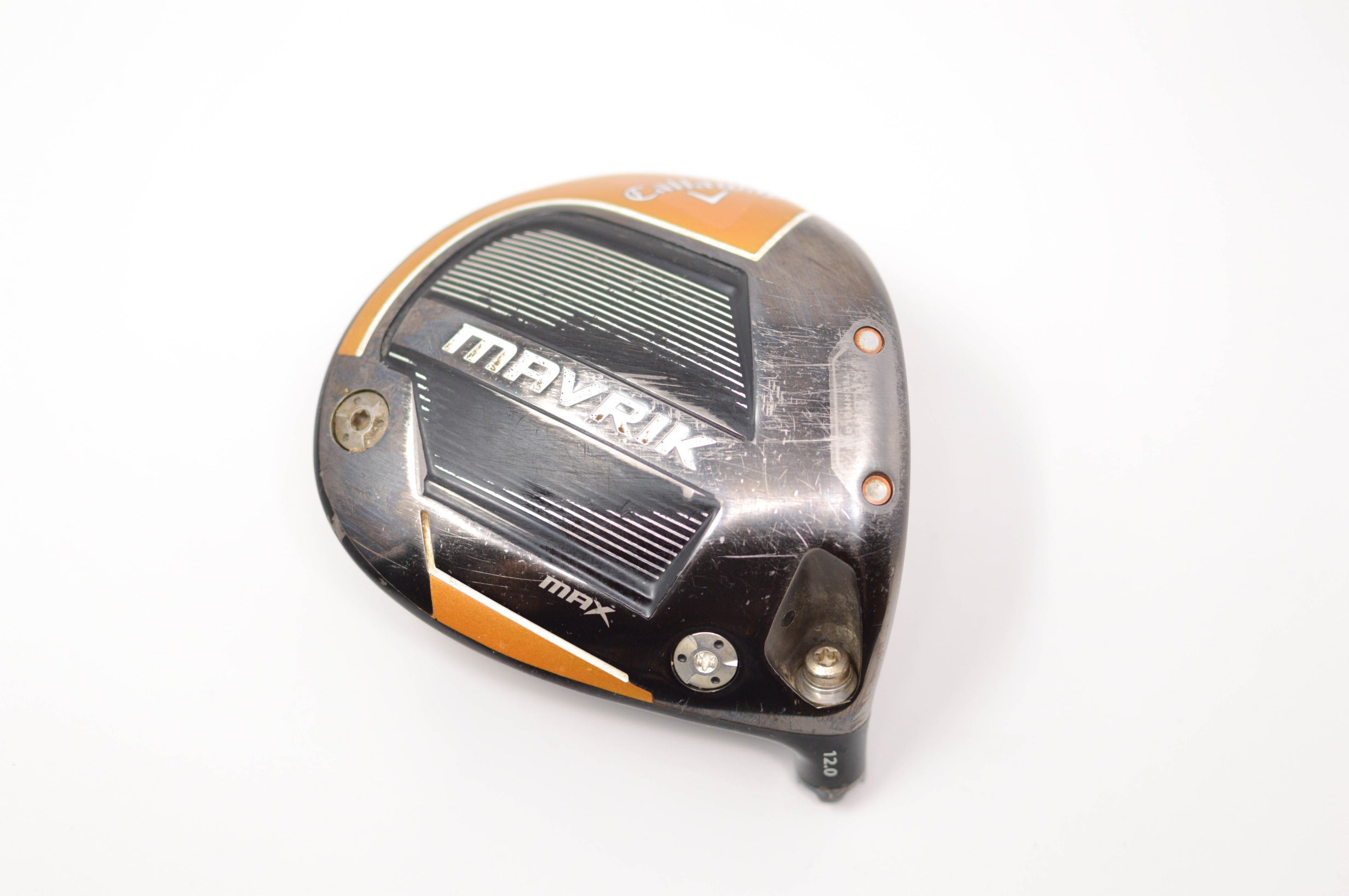 Used Callaway Mavrik Max Driver 12° Right Hand Golf Club Head Only - Perfect for Driving Range Practice & Game Improvement