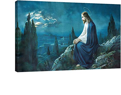 Jesus Sitting Alone