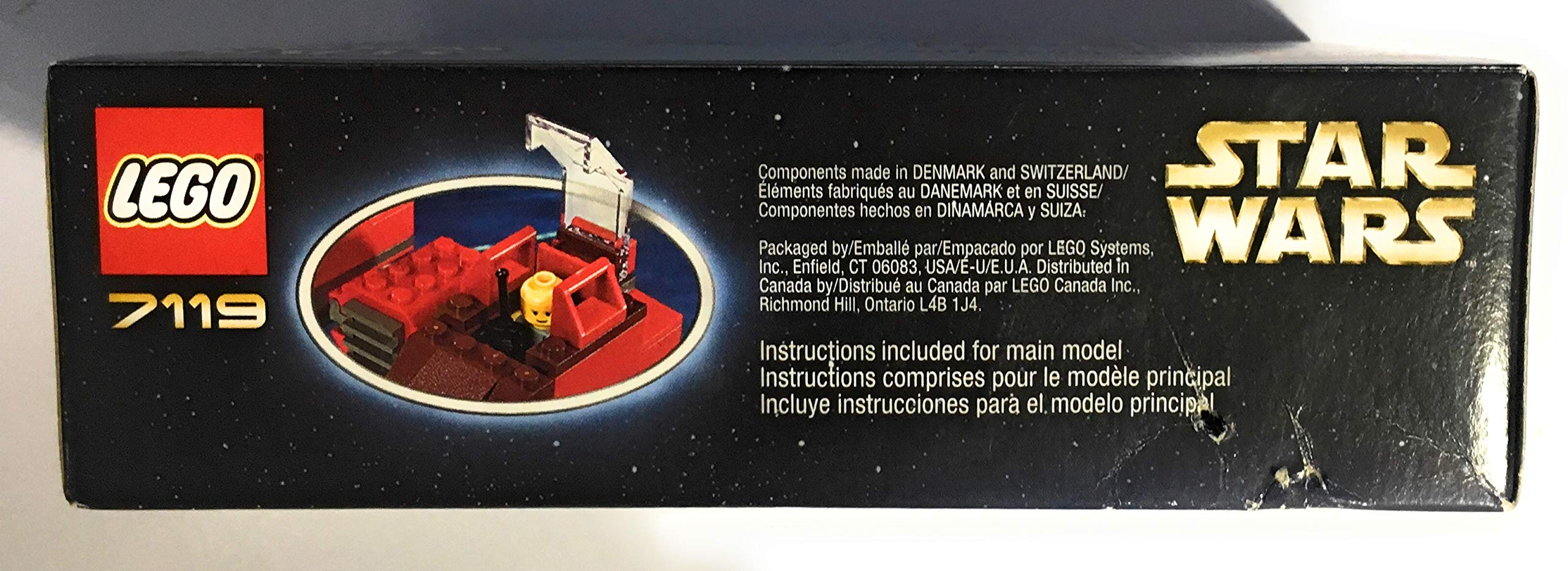 LEGO Star Wars Twin-Pod Cloud Car Building Set (7119) - Perfect for Kids & Adult Collectors, Great for Display & Play