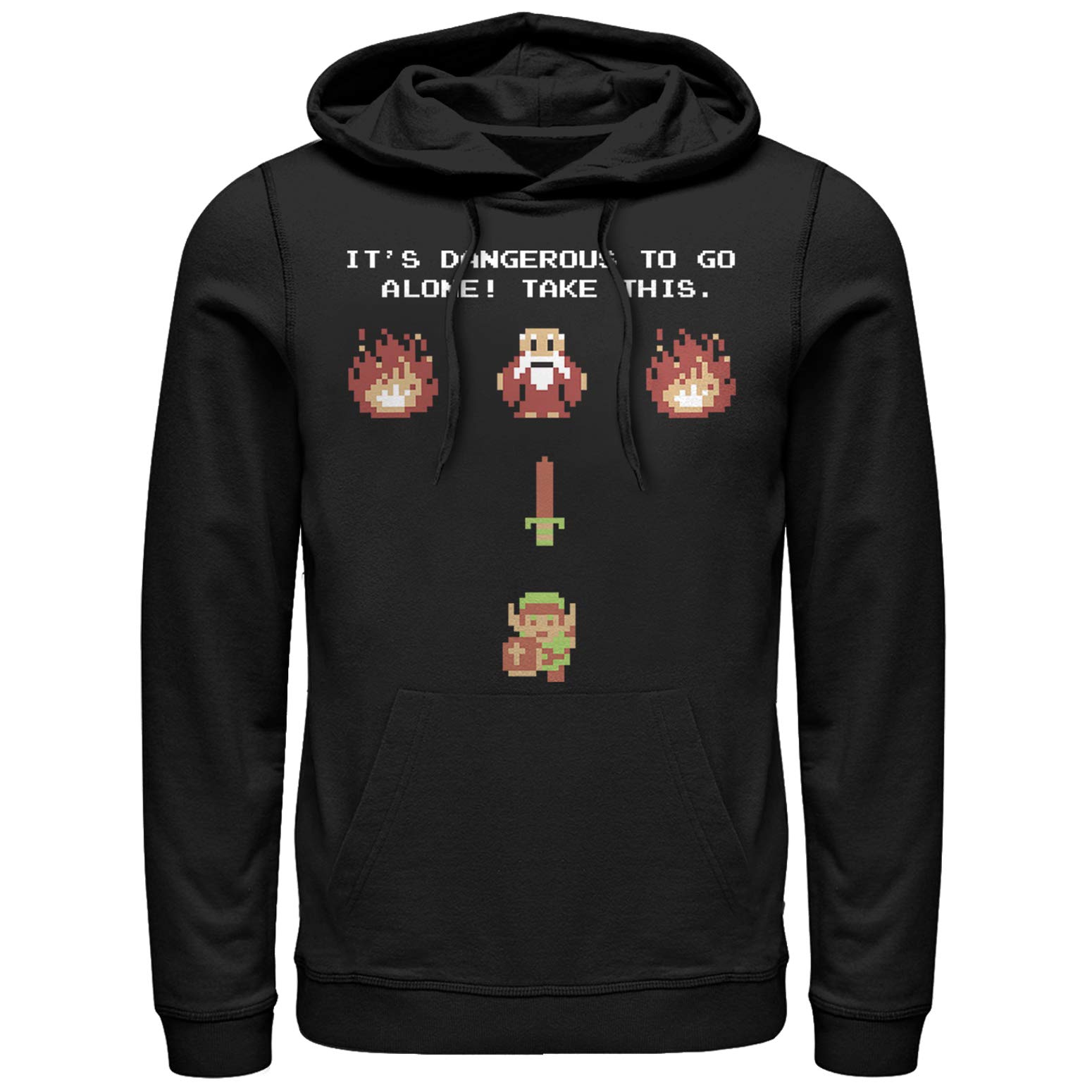 Legend of Zelda Men's Pullover Hoodie - Nintendo Gaming Sweatshirt for Fans | Perfect for Cosplay, Gaming Events & Casual Wear