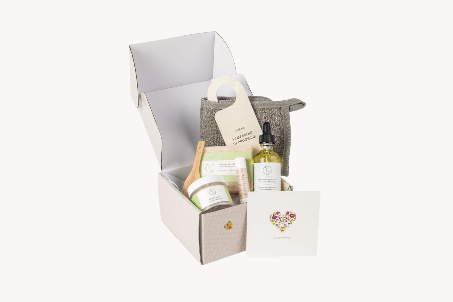 Citrus Self Care Gift Box - Natural Skincare Gift Set for Men & Women | Perfect for Spa Day, Birthday & Holiday Presents